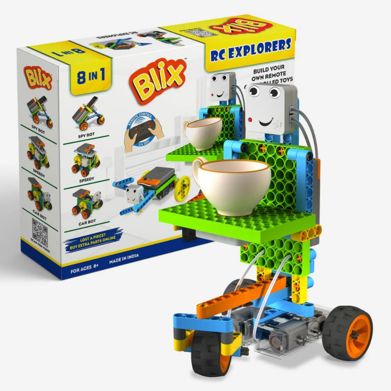 Blix RC Explorer - Robotics & STEM Toys for kids