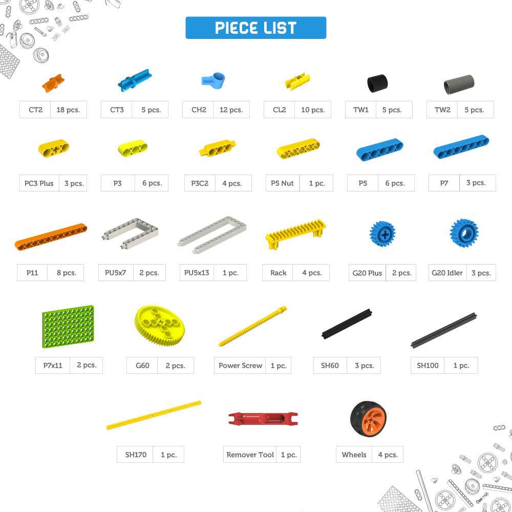 BUILD-A-MACHINE | Stem Toys for Kids | Age 5+