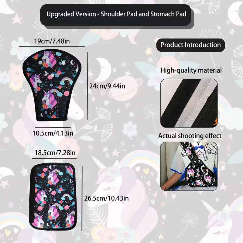 Interior Seat Safety Shoulder and Belly Protector.