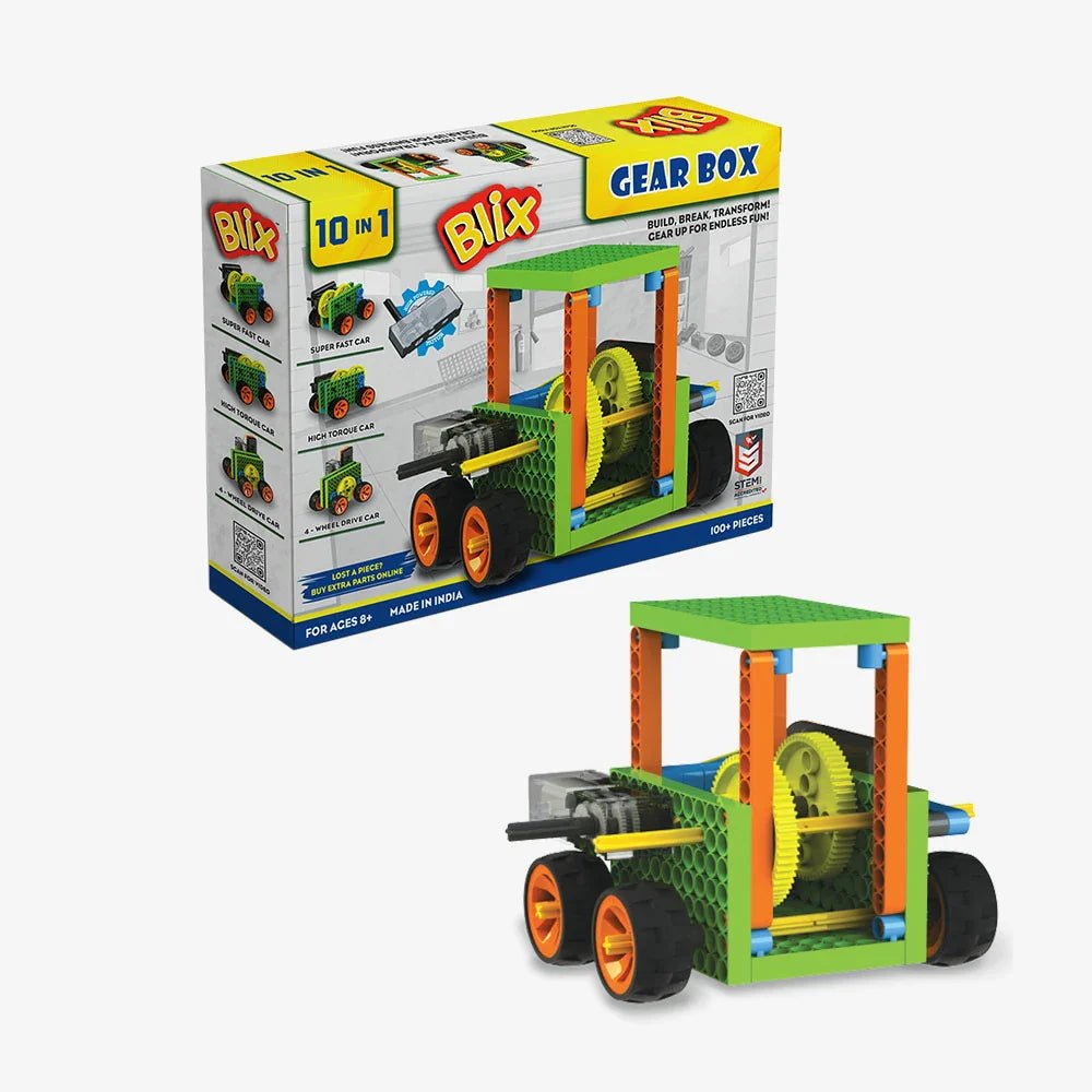 BLIX GEAR BOX – ROBOTICS FOR KIDS - Blix Robotics & Stem Toys - UAE