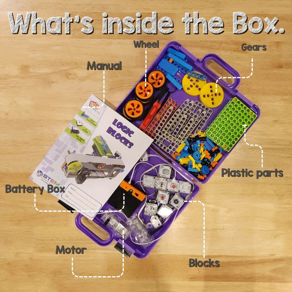 BLIX LOGIC BLOCKS - ROBOTICS FOR KIDS - Blix Robotics & Stem Toys - UAE