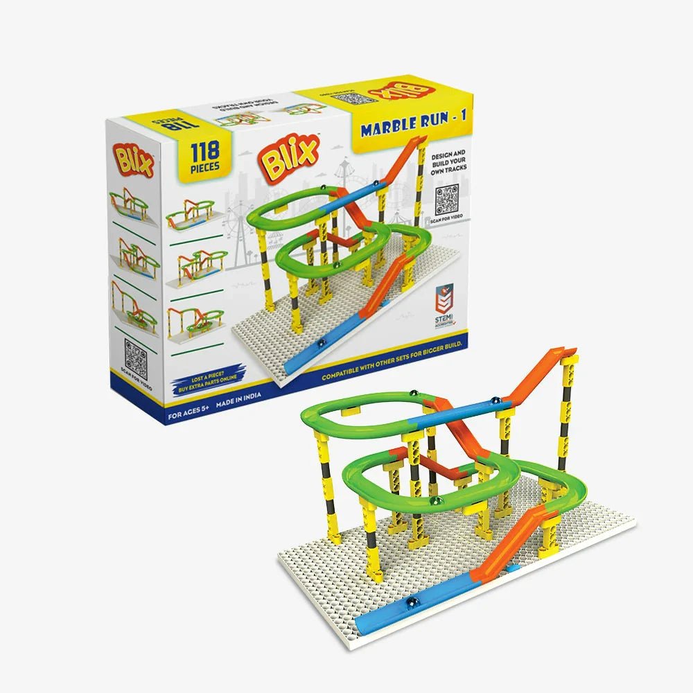 BLIX MARBLE RUN 1 - Blix Robotics & Stem Toys - UAE