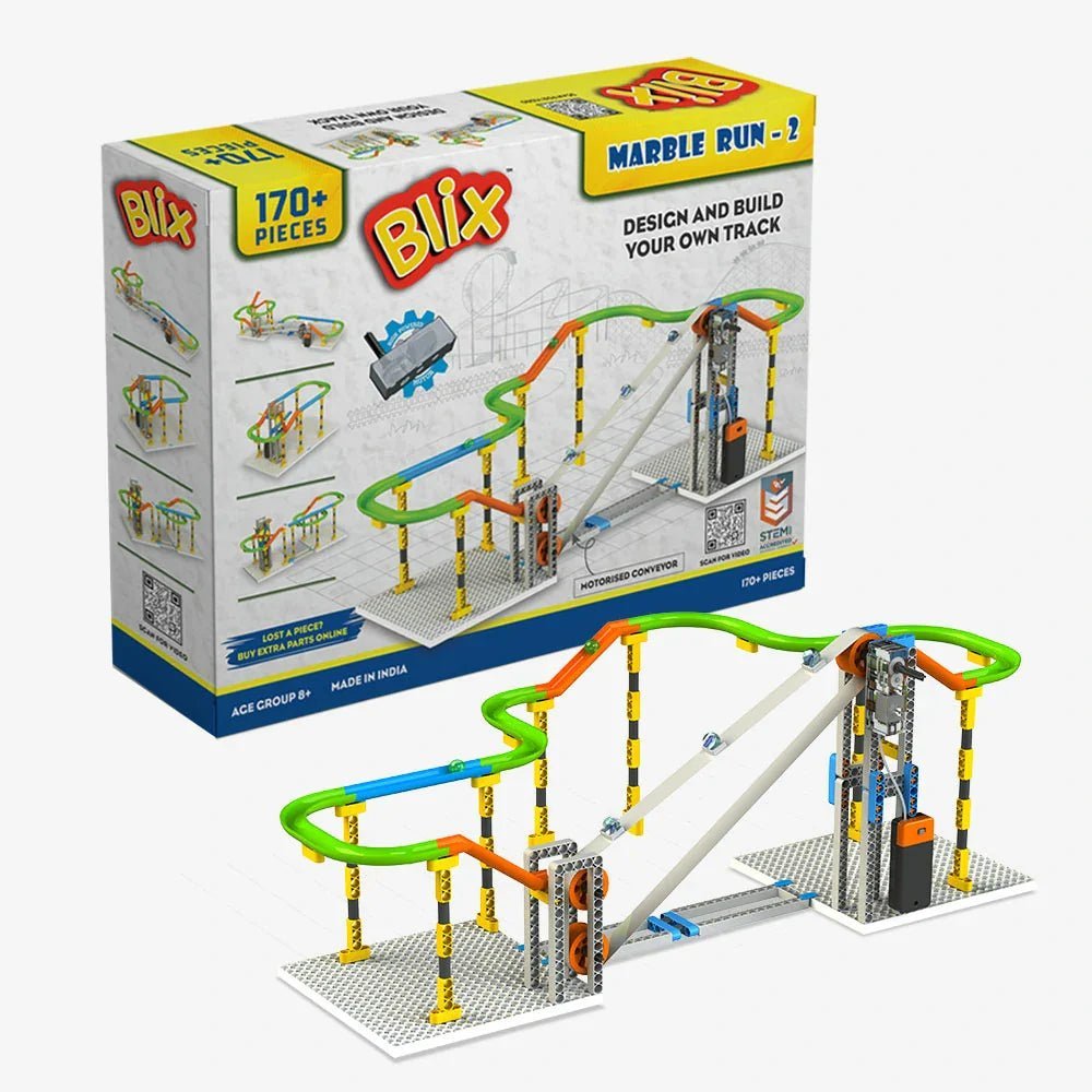 BLIX MARBLE RUN 2 - Blix Robotics & Stem Toys - UAE