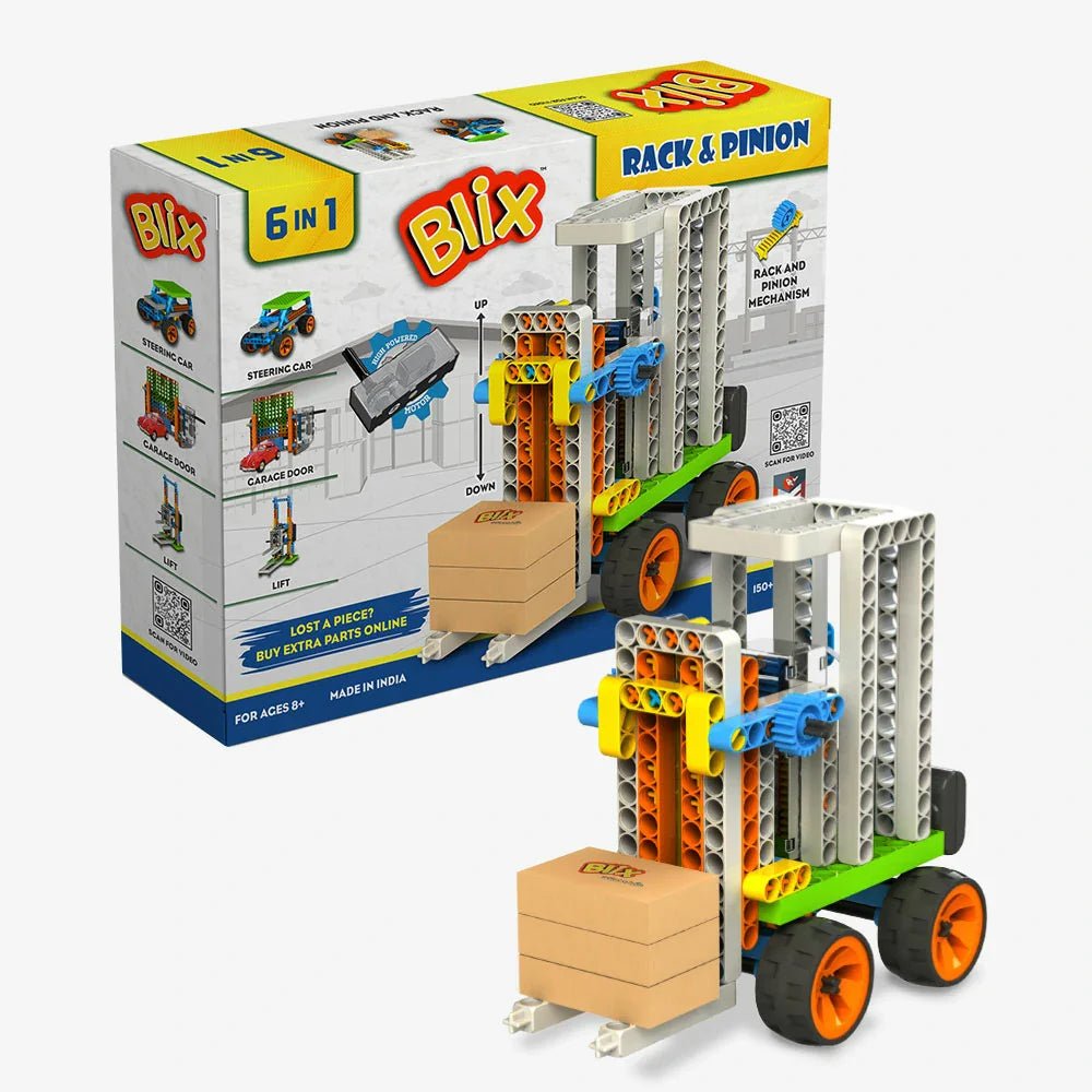 BLIX RACK & PINION - ROBOTICS FOR KIDS - Blix Robotics & Stem Toys - UAE