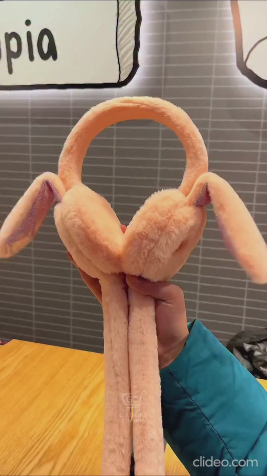 Kids Rabbit Ear Muffs